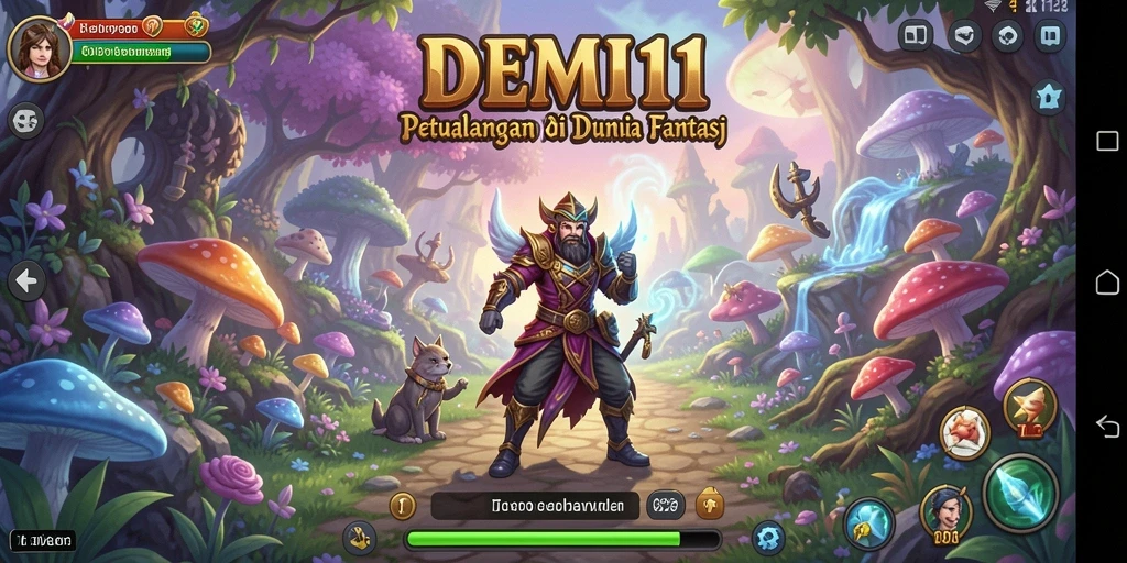 Screenshot DEMI11 menampilkan petualangan seru dengan grafis memukau.