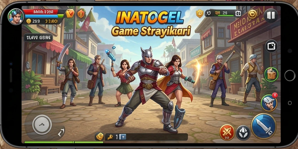 Tangkapan layar gameplay menarik dari INATOGEL.