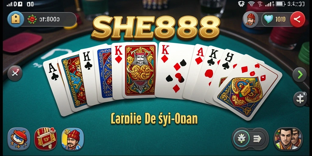 Screenshot gameplay SHE888 menampilkan keseruan bermain Domino.