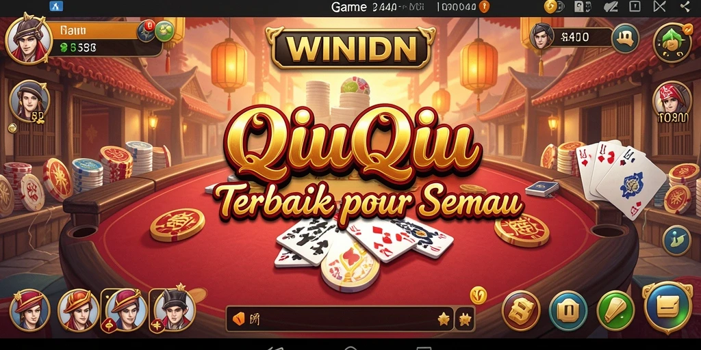 Gameplay seru QiuQiu di WINIDN dengan teman-teman.