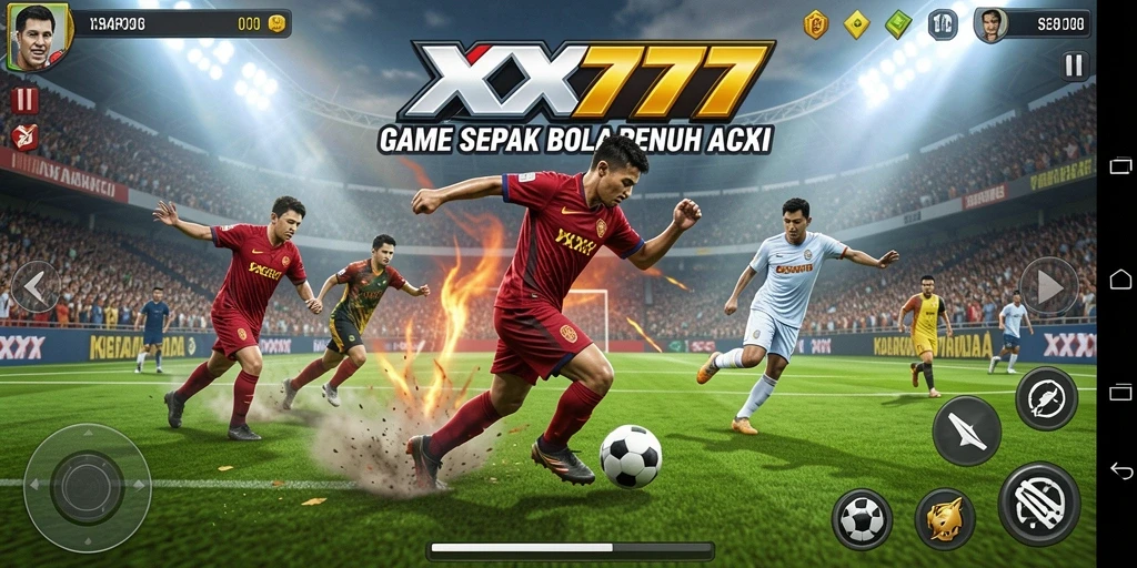 Tampilan gameplay <strong>XXX777</strong> yang penuh aksi dan seru.